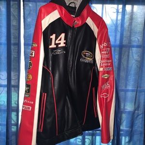 Nascar Tony Stewart Leather Jacket 